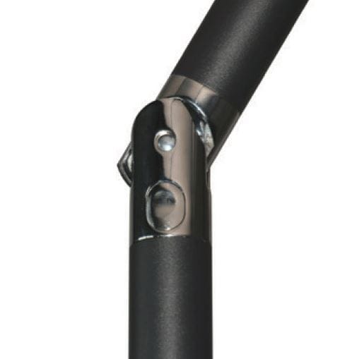 Trendline - Halbschirm 260cm Sonnenschirm Balkonschirm Terrassenschirm UV-Schutz