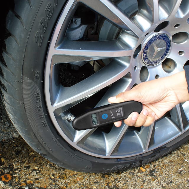 Trendline - Reifendruckprüfer digital Luftdruckmesser Luftdruckprüfer Auto lkw