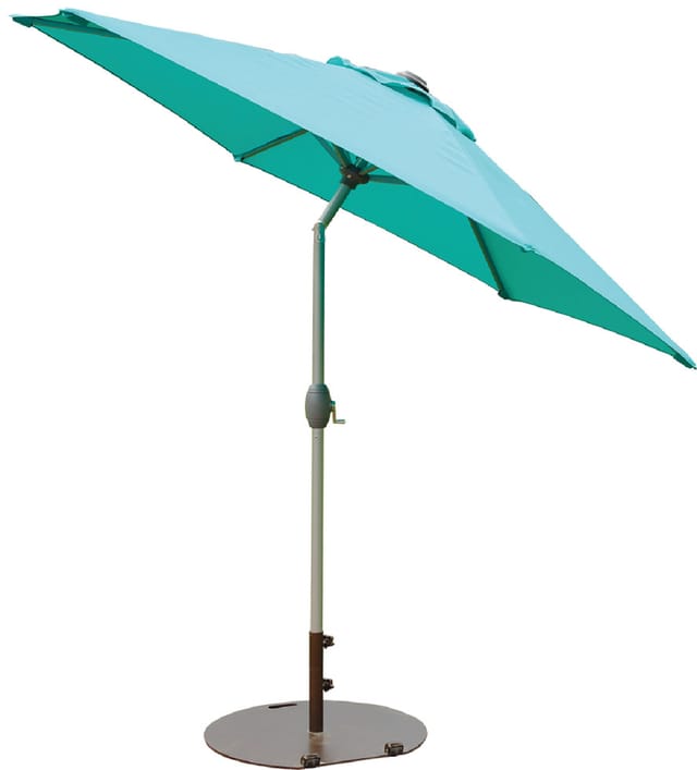 Sonnenschirm Ingenio blau ø 2,5 m Marktschirm Gartenschirm - Primaster