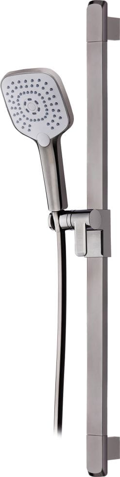 Primaster - Brausestangenset Prag Duschbrause Kopfbrause Handbrause 3 Strahlarten