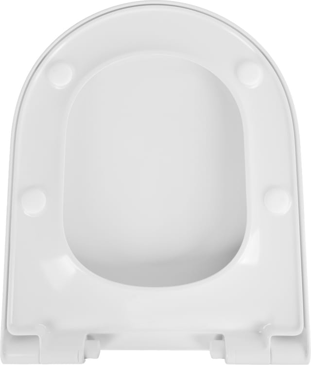 Primaster - WC-Sitz D-Form Absenkautomatik WC-Brille Toilettendeckel Toilettensitz