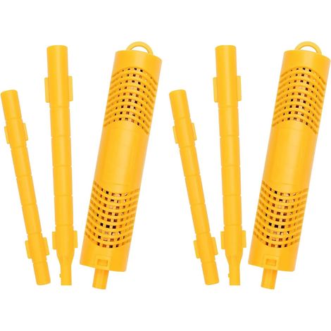 Mineral-spa-filterstäbchen Für Pool Und Whirlpool, 2er-pack, 4–6 Monate Lebensdauer, Lebenslange Kartusche Reduziert Chlor- Und Brombedarf, Universelles Teil, Effektive Adsorption, Langlebiges Gelb