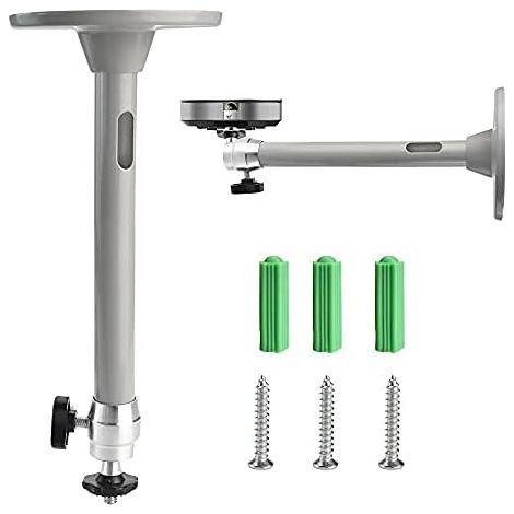 Deckenprojektorhalterung, Verstellbare Projektor-deckenhalterung, Projektor-wandhalterung, Universelle Deckenhalterung, Universelle Aluminium-wandhalterung Für Projektor (silber)