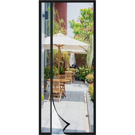 Magnetisches Moskitonetz Für Fenster Und Türen, 90 X 210 Cm, Für Schiebetür, Eingangstür, Schwingtür, Rolltor, Wohnwagen, Balkon, Wohnmobil
