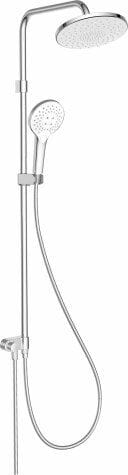 Primaster - Kopfbrausesystem Water Jet Handbrause 3 Strahlarten Verchromt