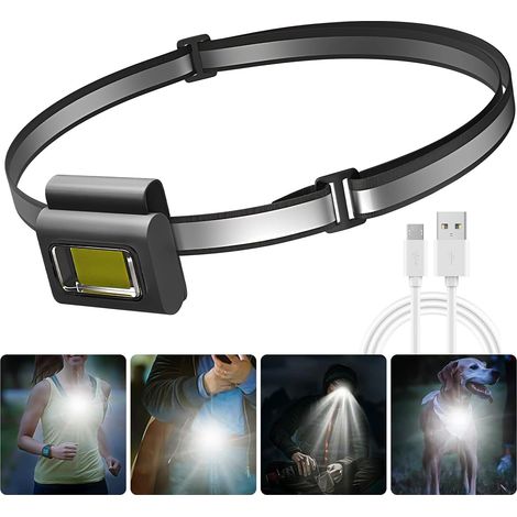 Mini-led-clip-lampe, Stirnlampe, Clip-lauflicht, Leistungsstarke Magnetische Clip-lampe, Hundelampe, Notlicht, Ipx5, Wasserdichte Clip-lampe, Wasserdichte Clip-lampe Mit 6 Modi [energieklasse F]