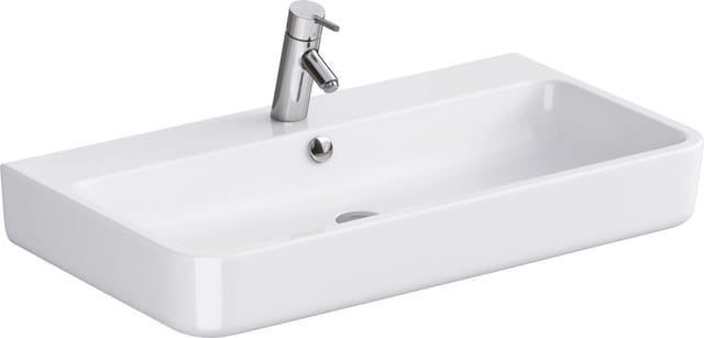 Primaster - Waschbecken Marina Waschtisch Keramik Spülbecken Handwaschbecken 80cm