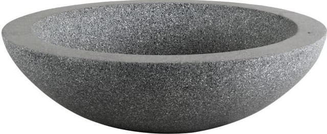 TrendLine Schale Ø 56 cm grau Gartenfiguren & Verzierungen