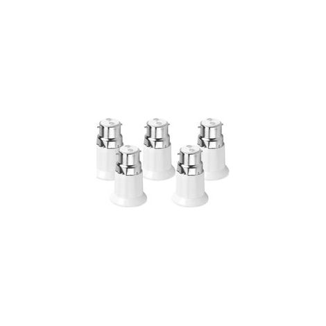 B22-stecker Auf E27-glühbirnen-buchse, Adapter-konverter, 5 Stück, Lampensockelführungen, Keine Brandgefahr