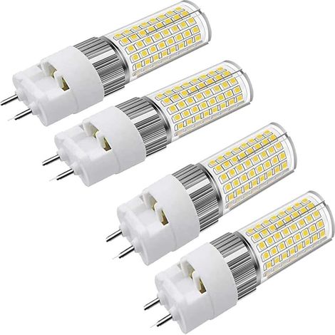G12 16 W, Naturweiße Led-glühbirne, Bi-pin-maisbirne, 4000 K, 1600 Lumen, Flutlicht-deckenleuchte Für Zuhause, Straße, Garage, Landschaft, Lager, 4 Stück