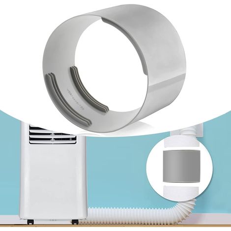 Klimaanlagen-abluftschlauch-anschluss, Ventilator-verlängerungsschlauch-adapter, Universeller Klimaanlagen-abluftschlauch-anschluss, Beweglicher Gewindeanschluss (130 Mm)