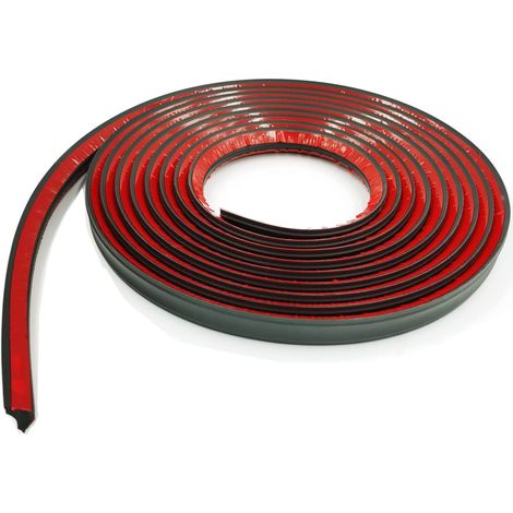 5 Meter Flexible Zierleiste, Dichtungsstreifen, Selbstklebend, Für Badewannenecken, Toiletten, Theken, Fußleisten, Boden- Und Fliesenkanten, 25 Mm Schwarz