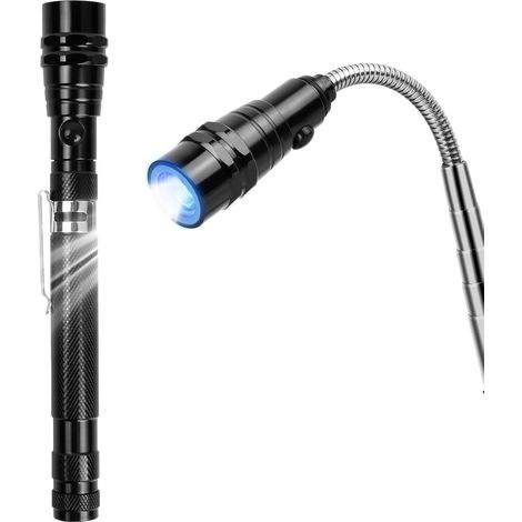 Teleskopisches Magnetisches Werkzeug Mit Led-gadget, Teleskopisches Magnetisches Greifwerkzeug Mit Led, Teleskopisches Magnet-aufnahmewerkzeug, Nützliches, Ungewöhnliches Gadget, Originelles Geschenk