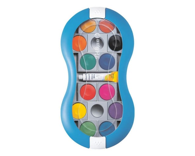 Pelikan - Farbkasten Space Anzahl der Farben: 12 Farben Farbe: blau