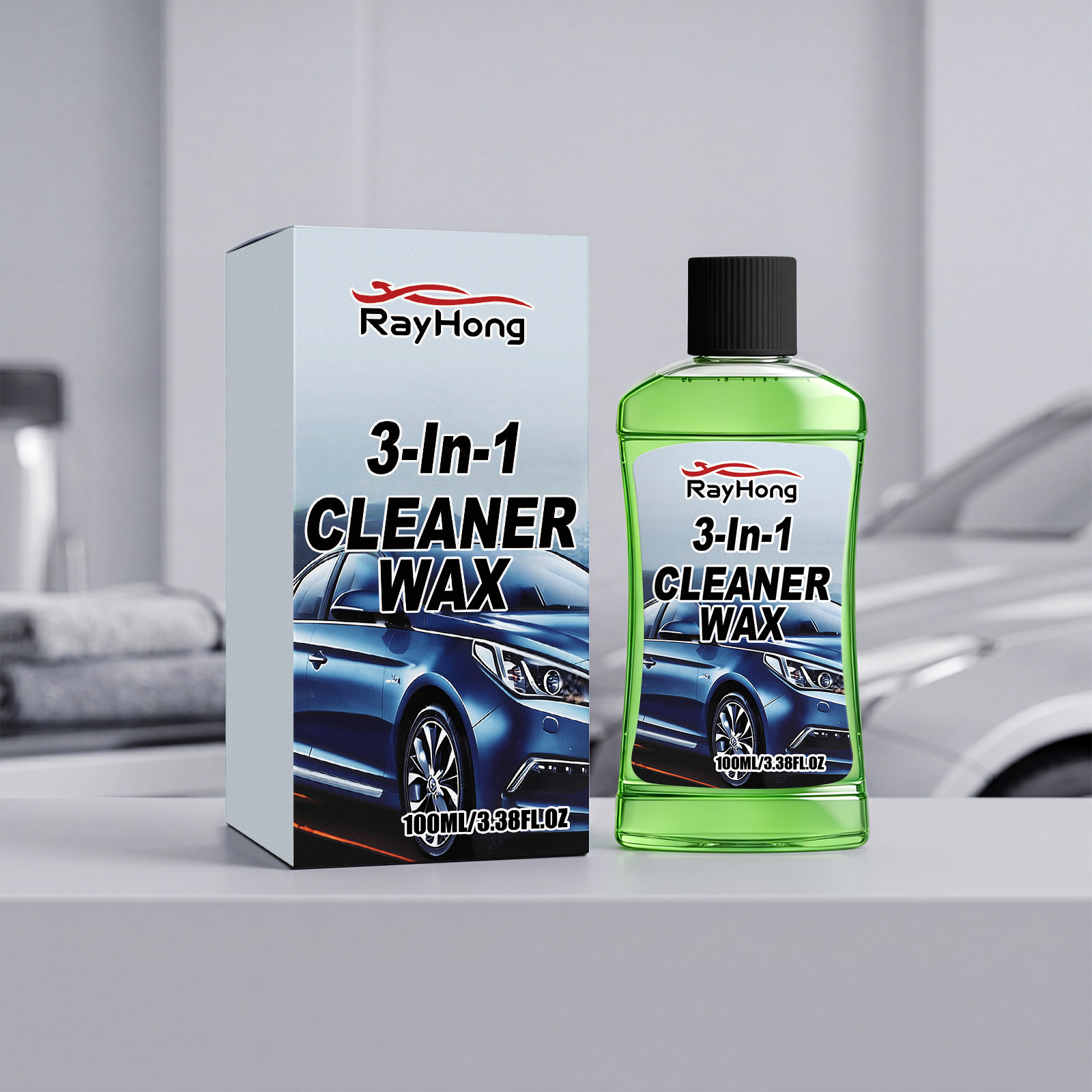 3-in-1-reiniger Für Autolack: Entfernt Flecken, Frischt Den Glanz Auf Und Sorgt Für Die Tägliche Reinigung Und Pflege – 100 Ml -- Biemmedue