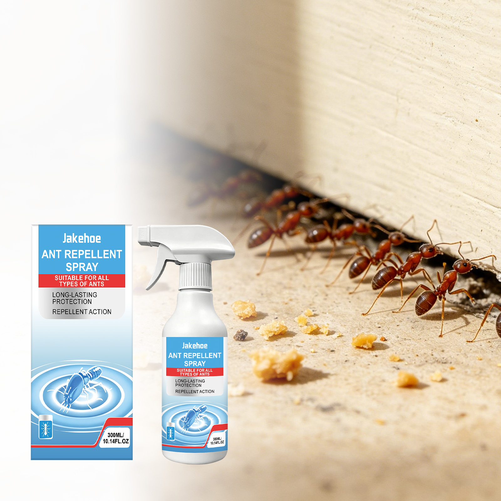 Ameisenabwehrspray Vertreibt Ameisen Aus Ritzen Und Spalten Und Schützt So Die Hauskonstruktion. Sanft Und Reizfrei – 300 Ml -- Biemmedue
