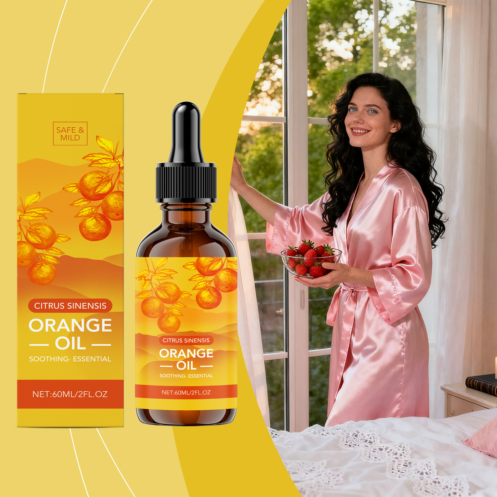 Aromatische Ätherische Öle, Natürlich Frischer Und Eleganter Duft, Sanfte Inhaltsstoffe, Langanhaltender Duft, Praktisch Für Zu Hause Und Unterwegs, Duft Für Jeden Tag – 60 Ml -- Biemmedue