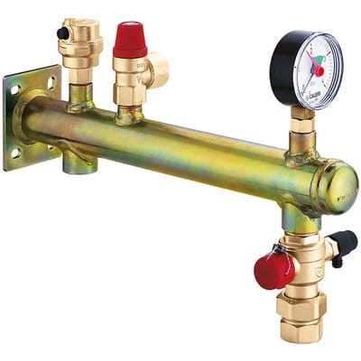 Gefäßanschlußgruppe Dag komplett Einsetzbar bis 20kW