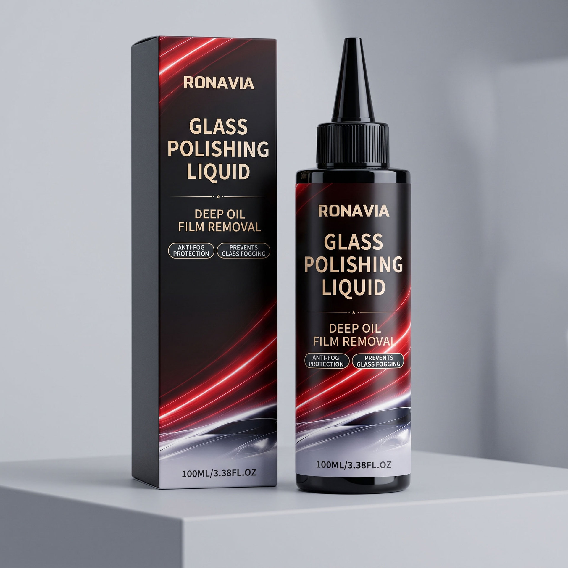 Autoglasversiegelung: Regenfest, Wasserabweisend, Klare Sicht, Tägliche Reinigung Und Pflege, Glanzwiederherstellung – 100 Ml -- Biemmedue