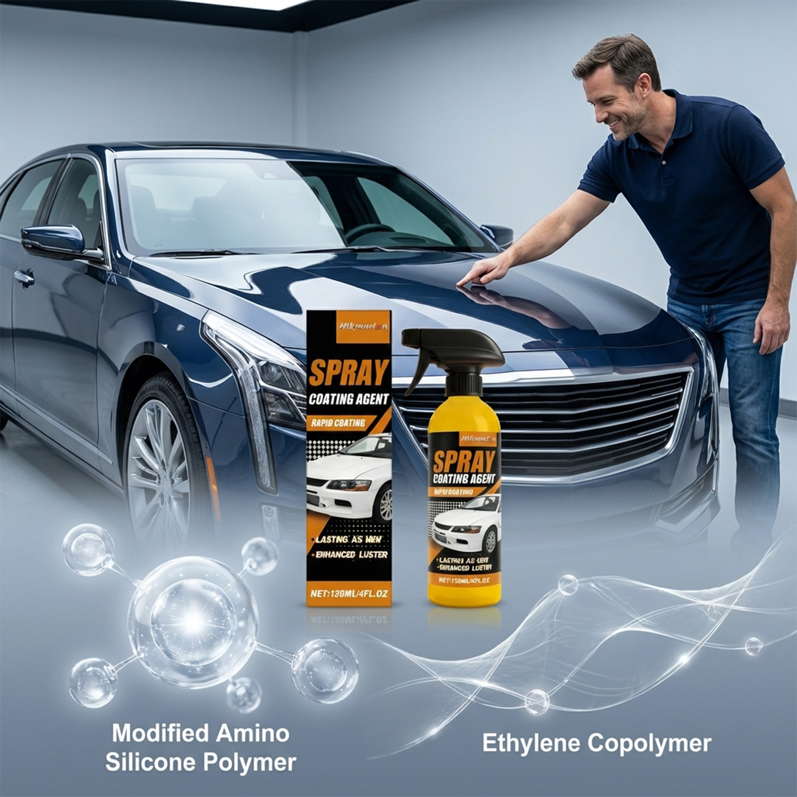 Autolack-spray – Aufbereitung, Pflege, Reinigung, Fleckenentfernung, Rostentfernung Und Glanzverbesserung Der Fahrzeugaußenlackierung – 120 Ml -- Biemmedue