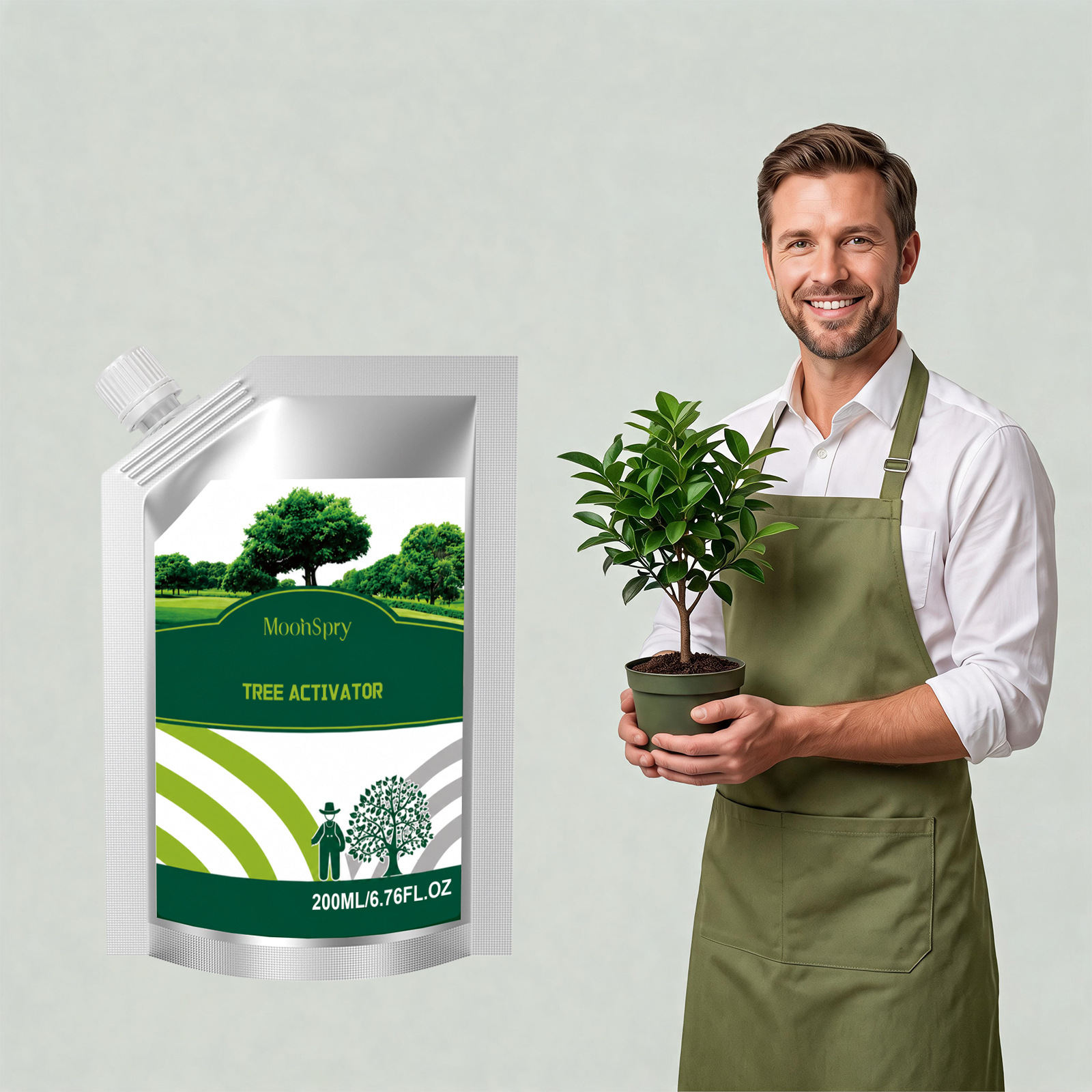 Baumnährlösung Zur Anwendung An Den Wurzeln Nach Dem Umpflanzen, Um Die Seitenwurzeln Zu Stärken Und Die Nährstoffversorgung Des Baumes Auszugleichen – 200 Ml -- Biemmedue