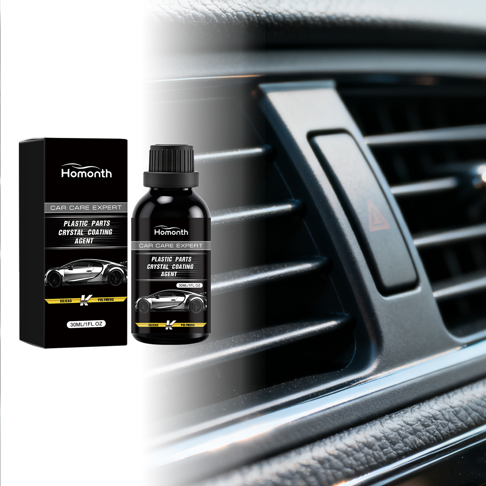 Beschichtungsmittel Für Kunststoffteile Im Automobilbereich, Zur Aufbereitung Und Glanzverbesserung Des Fahrzeuginnenraums, Für Die Tägliche Reinigung Und Pflege – 30 Ml -- Biemmedue