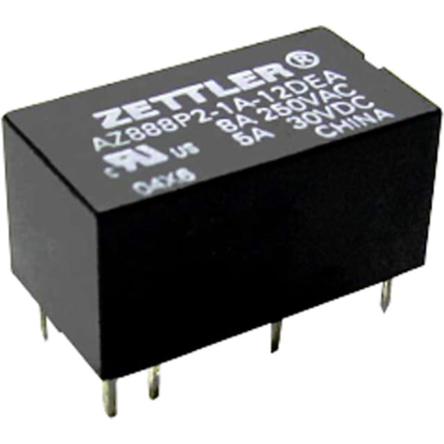 Zettler Electronics - AZ888-1A-12DE Printrelais 12 v/dc 8 1 Schließer 1 St.