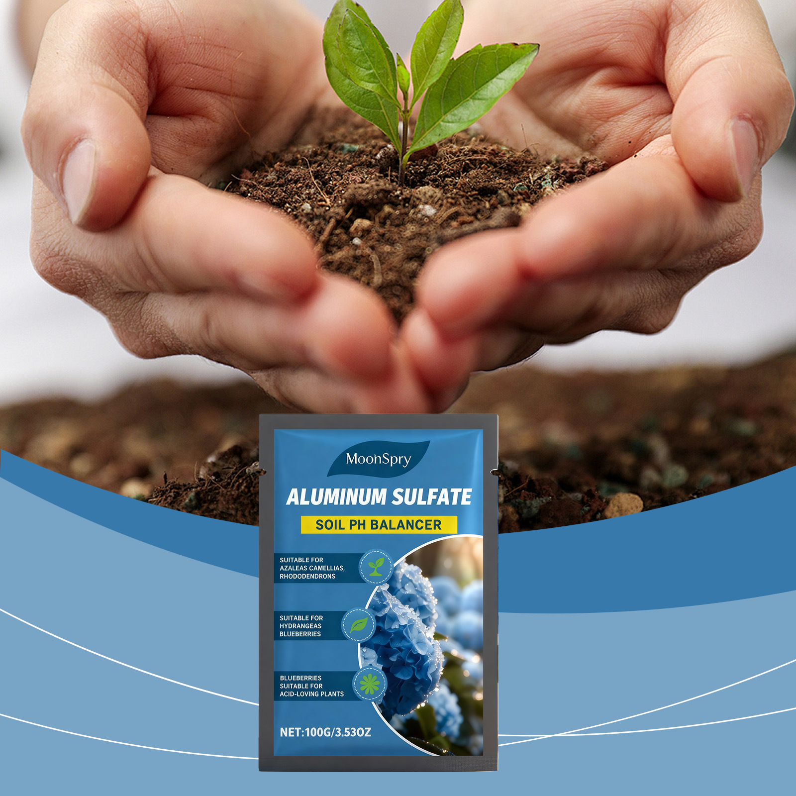 Blumensäuerungsmittel, Praktisches, Konzentriertes Nährstoffpräparat Für Zimmer- Und Gartenblumen – 100 G -- Dtekgaz