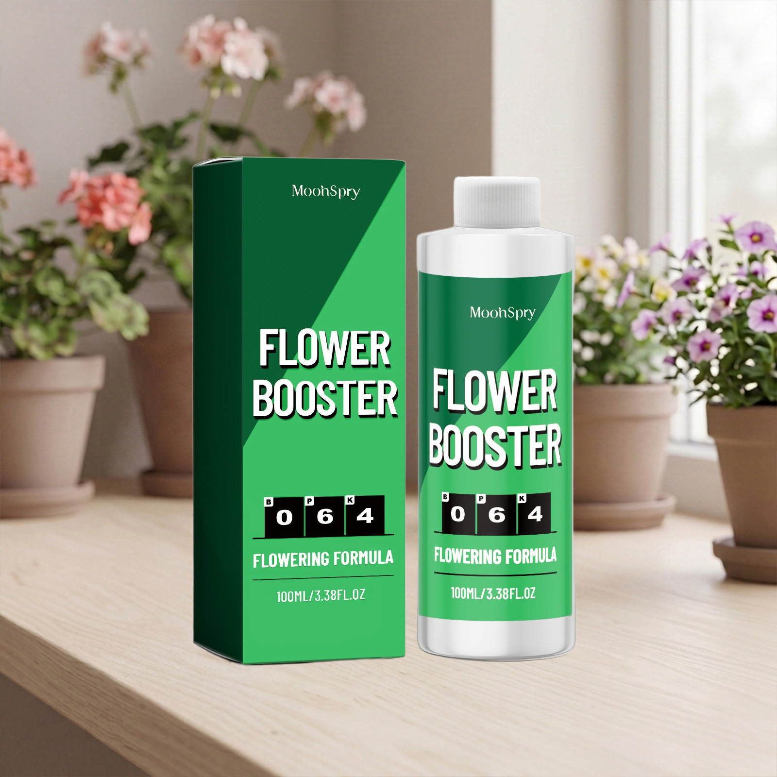 Blumennährlösung Für Zimmerpflanzen – Leicht Absorbierbar, Füllt Nährstoffspeicher Auf – 100 Ml -- Dtekgaz