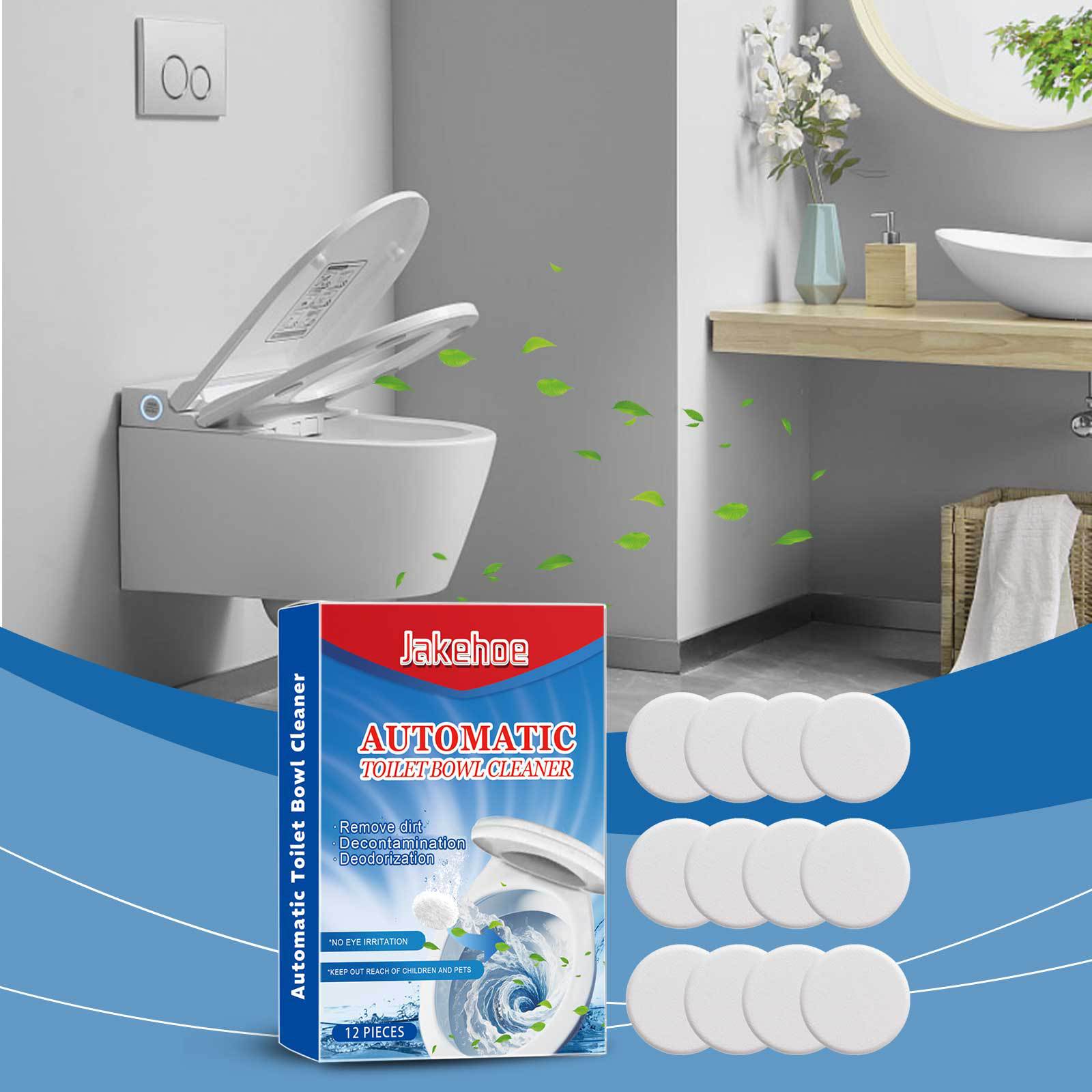 Brausetabletten Zur Toilettenreinigung, Entfernen Gerüche, Kalk Und Vergilbung, Erfrischen Die Luft Und Wirken Langanhaltend – 12 Stück -- Biemmedue