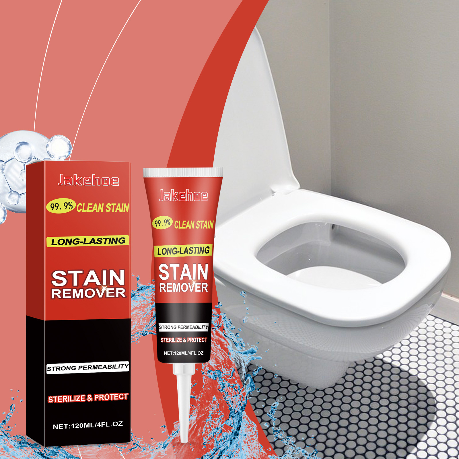 Fleckenentferner-gel Für Haushalts-frontlader-waschmaschinen, Schonend Zur Innenauskleidung, Anti-schimmel, Mehrzweckgel – 120 Ml + Spitze Kappe -- Biemmedue