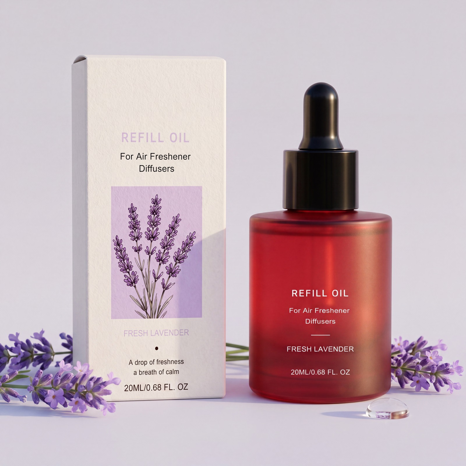 Frisches Lavendelöl Für Den Täglichen Gebrauch, Das Eine Behagliche Und Romantische Atmosphäre Schafft. Natürlicher, Langanhaltender Duft Für Die Raumluft. – 20 Ml -- Biemmedue