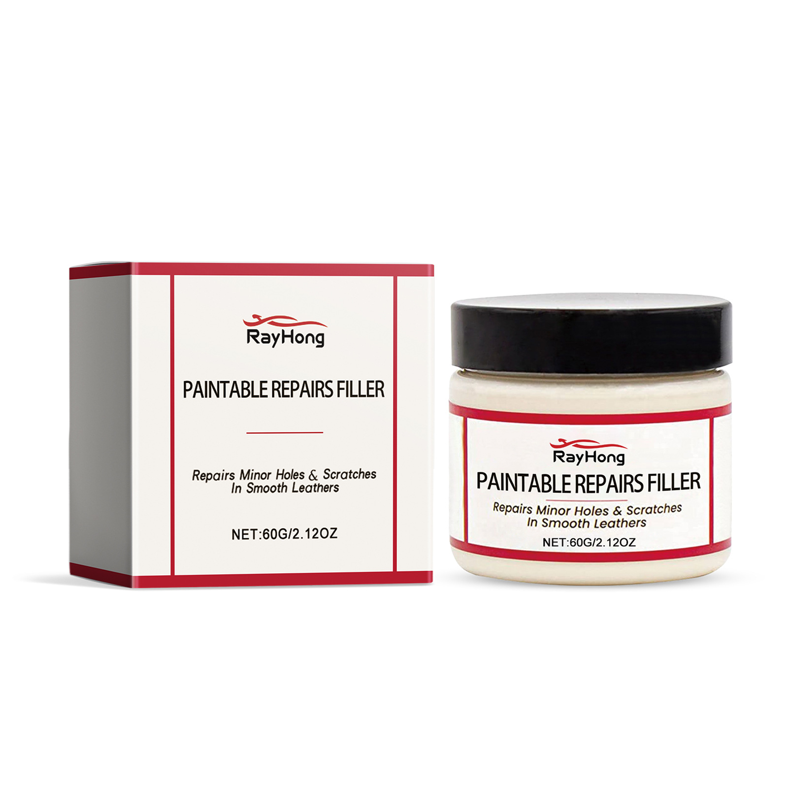 Lederfüllerpaste Zur Reparatur Von Kratzern In Autositzen, Beschädigungen An Sofaleder Und Zur Aufarbeitung – 60 G -- Biemmedue