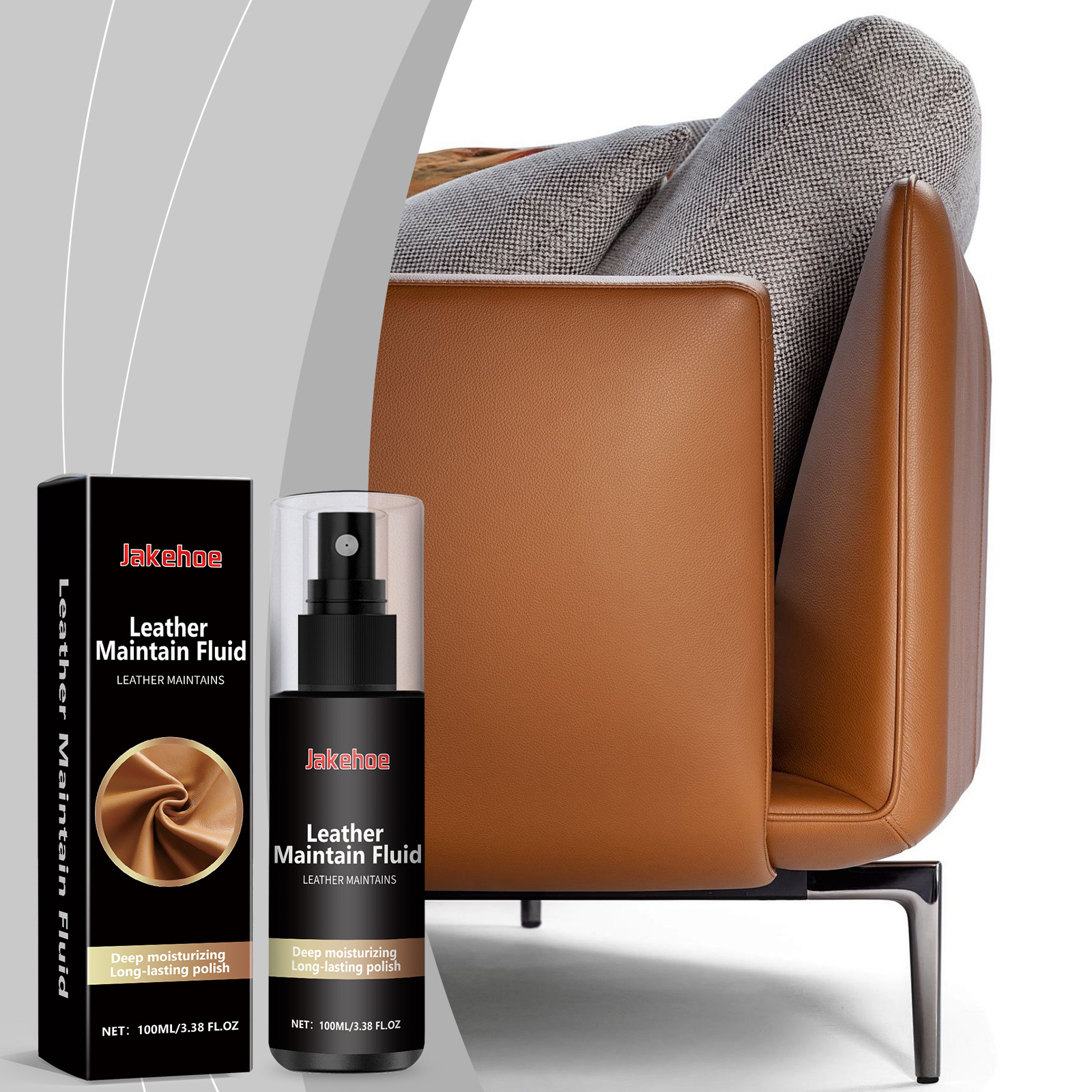 Lederpflege, Polieren & Pflegen, Aufhellen & Reinigen, Fleckenentfernung & Glanzschutz – 100 Ml -- Dtekgaz
