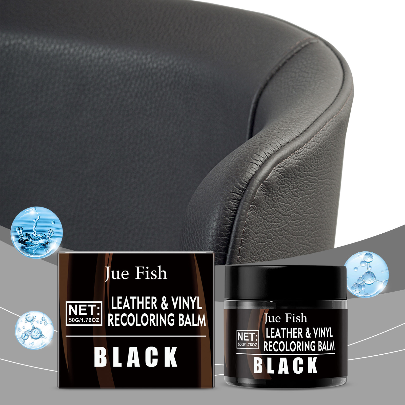 Lederpflegecreme Zur Farbauffrischung Und -pflege Für Möbel, Lederjacken, Sofas, Stiefel, Fleckenentfernung, Aufarbeitung Und Lederpolitur – 50 G -- Biemmedue
