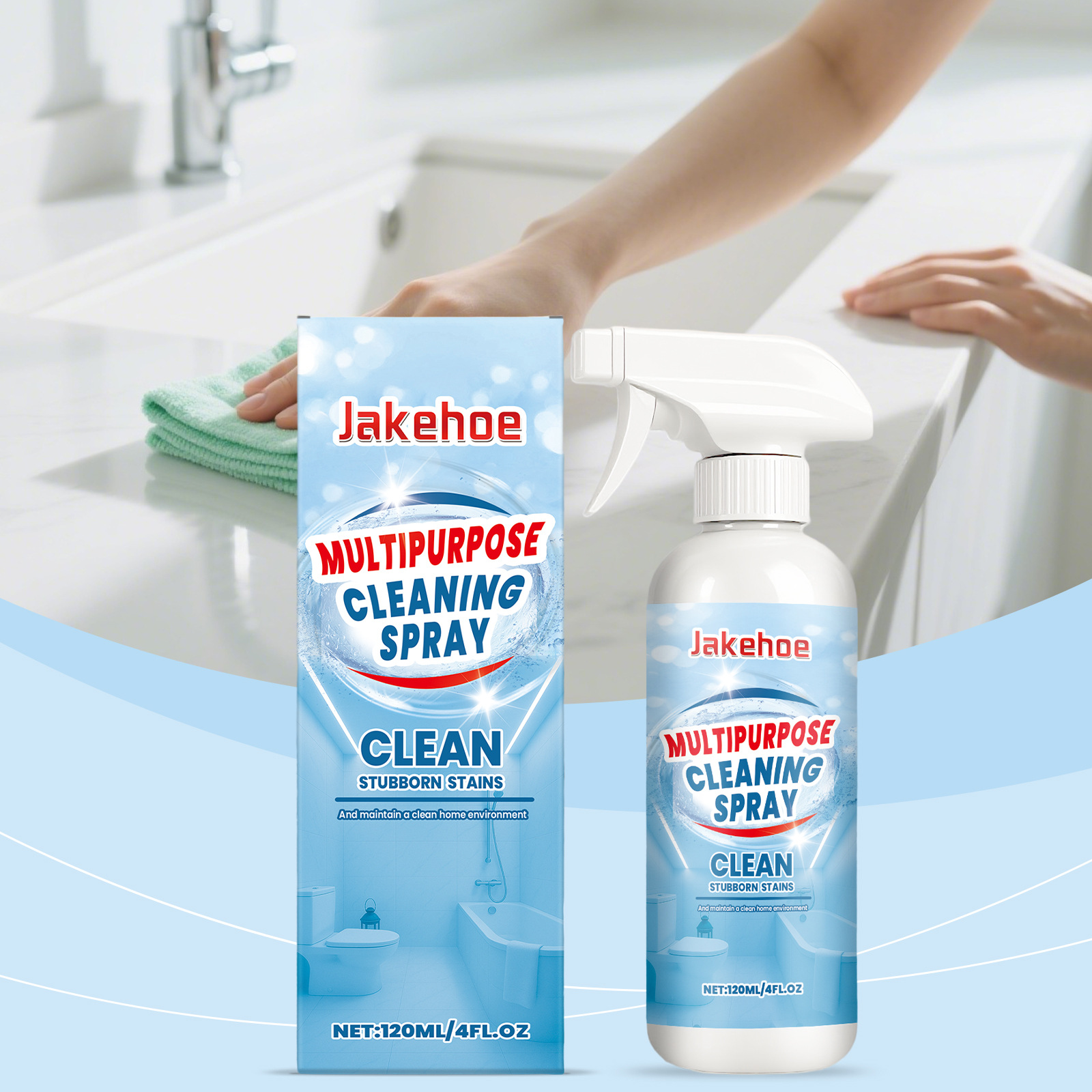 Mehrzweck-reinigungsspray Für Fliesenfugen, Spülbeckenreinigung, Fleckenentfernung Und Diverse Reinigungsarbeiten Im Haushalt – 120 Ml -- Biemmedue