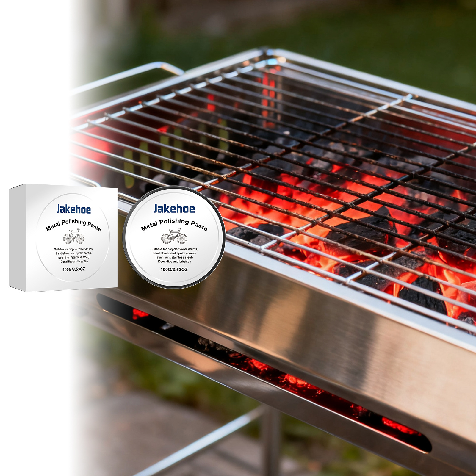Metallpolierpaste Für Haushalt Und Auto, Geeignet Zum Reinigen, Entrosten Und Polieren Von Metallteilen – 100 G -- Dtekgaz