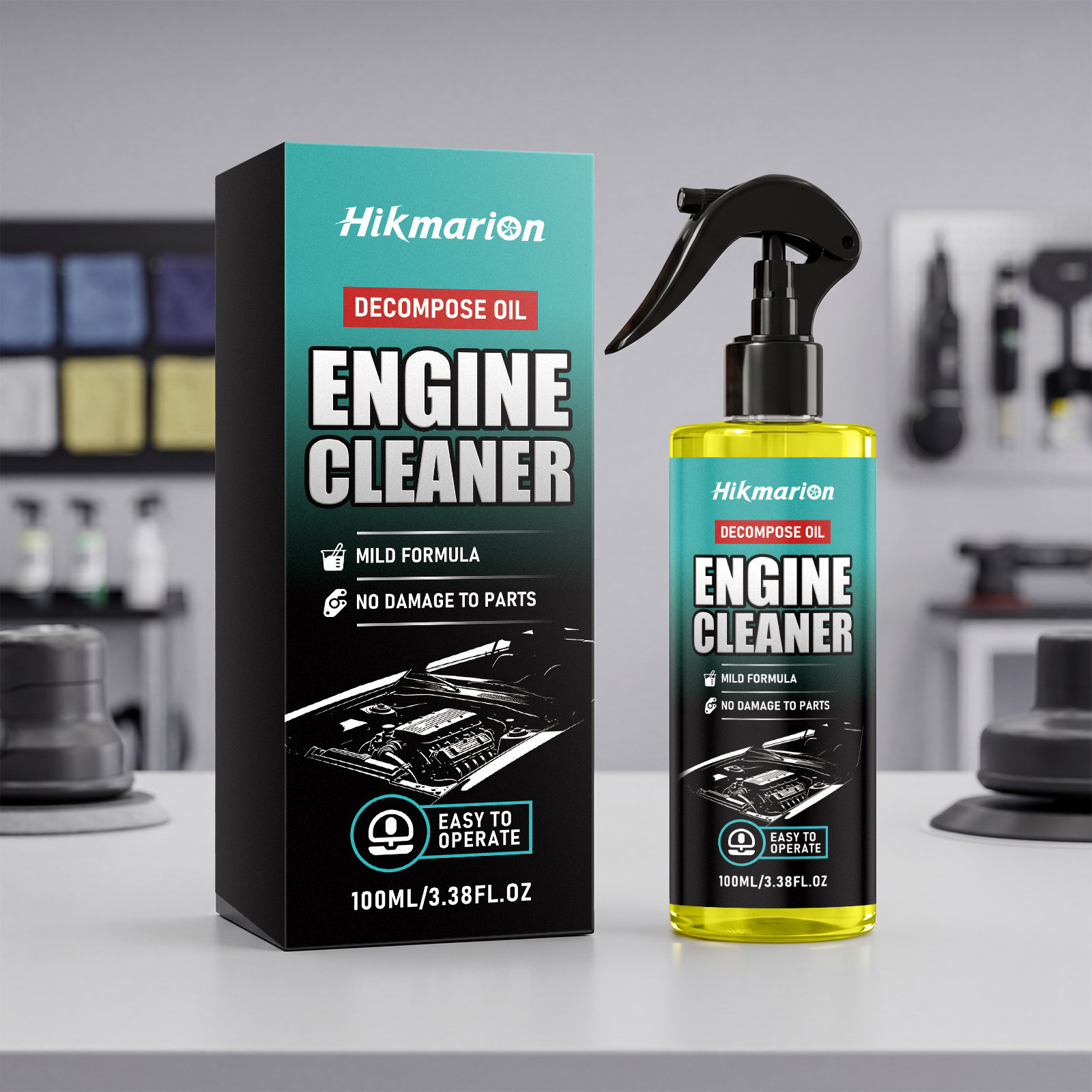 Motorreiniger Für Die Tägliche Fahrzeugpflege, Reinigung Von Kohlenstoffablagerungen Und Motoraufbereitung – 100 Ml -- Biemmedue