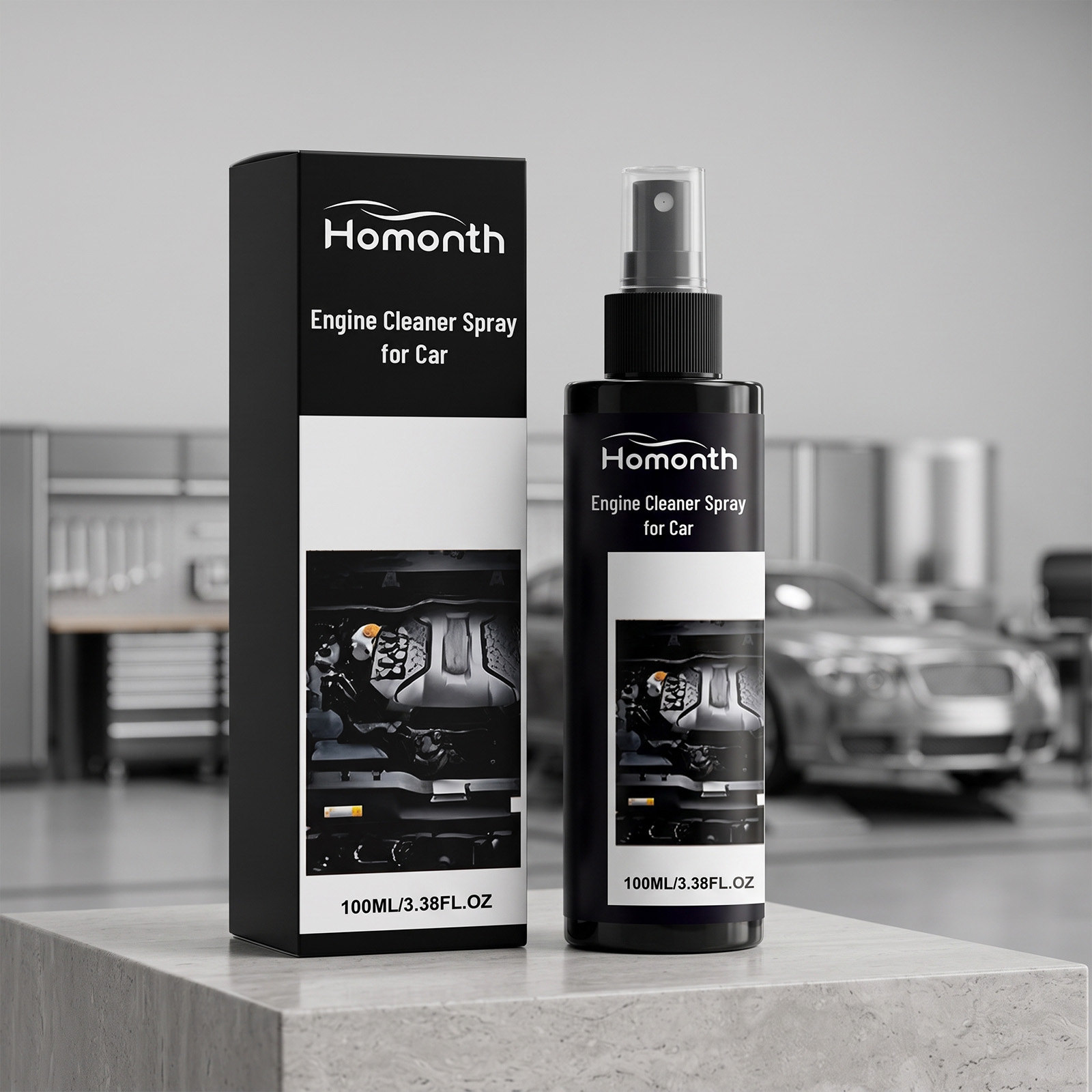 Motorreiniger-spray – Reinigt Und Löst Ablagerungen, Reinigt Motorritzen, Beugt Rost Vor Und Schmiert – 100 Ml -- Dtekgaz