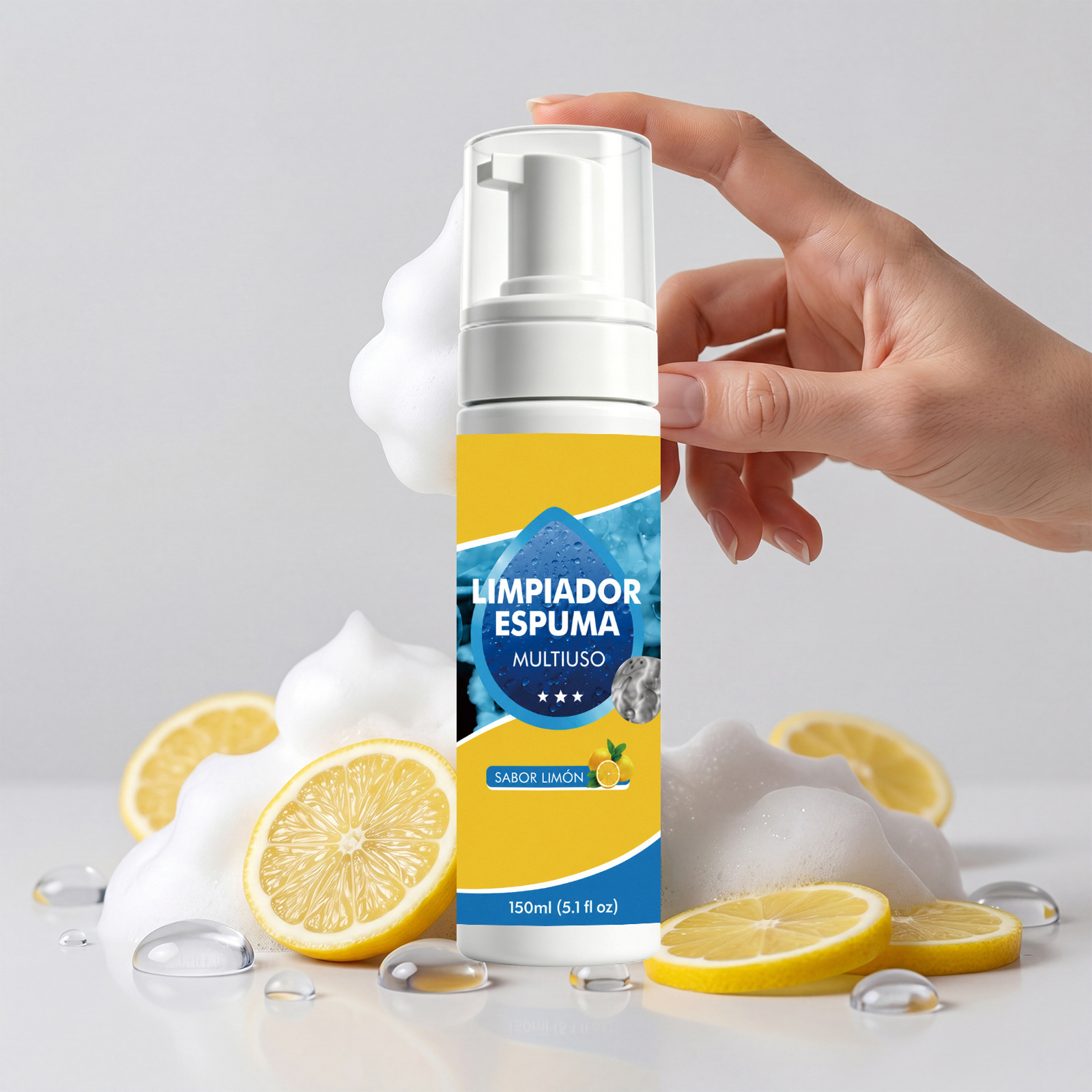 Multifunktionaler Schaumreiniger Für Autositze Und Lederausstattungen - 150 Ml (zur Reinigung, Fleckenentfernung Und Pflege) -- Biemmedue