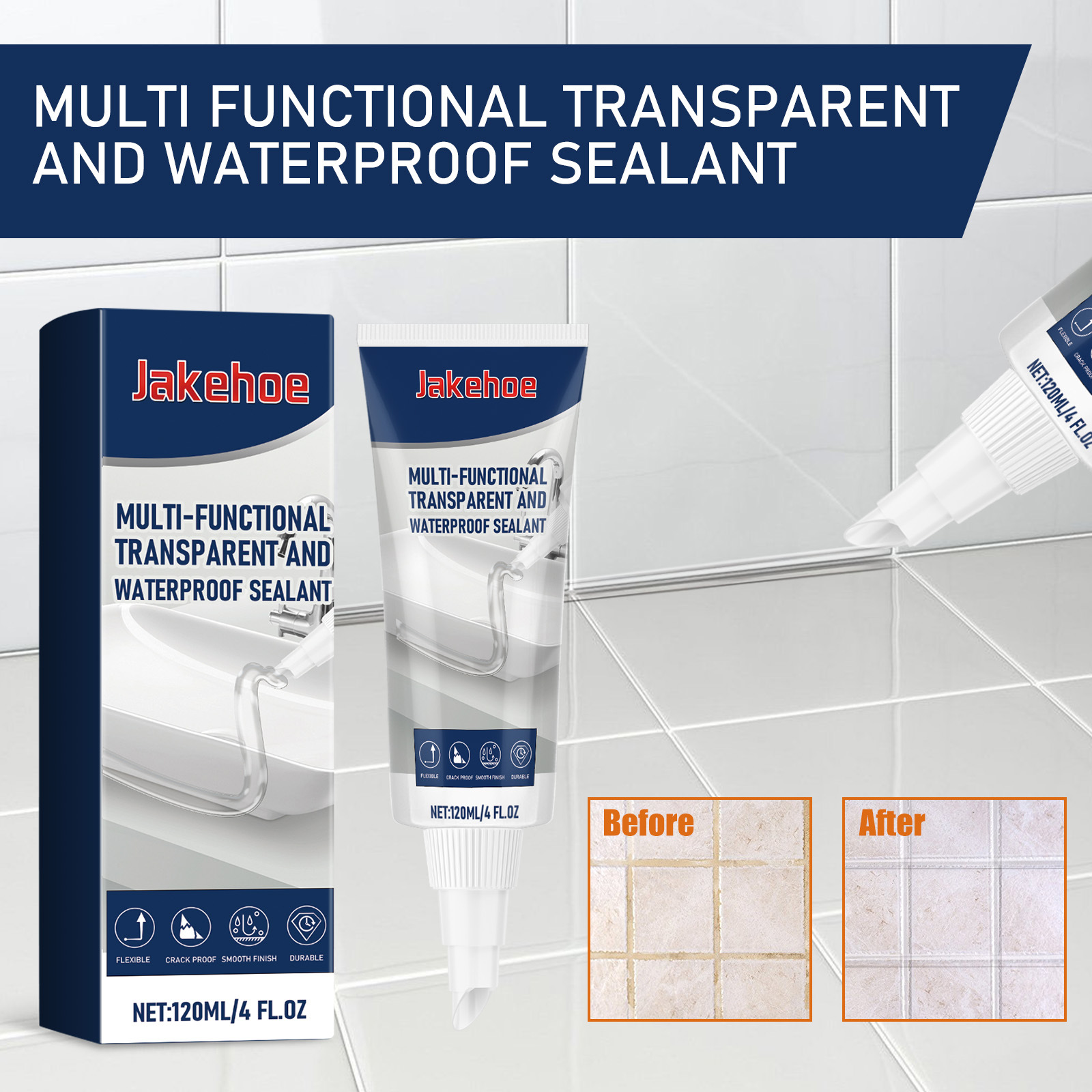 Multifunktionales Anti-schimmel- Und Wasserabweisendes Dichtmittel Für Den Haushalt, Zur Reinigung Von Wänden, Böden Und Fliesenfugen, Zur Fleckenentfernung Und Abdichtung – 120 Ml -- Biemmedue