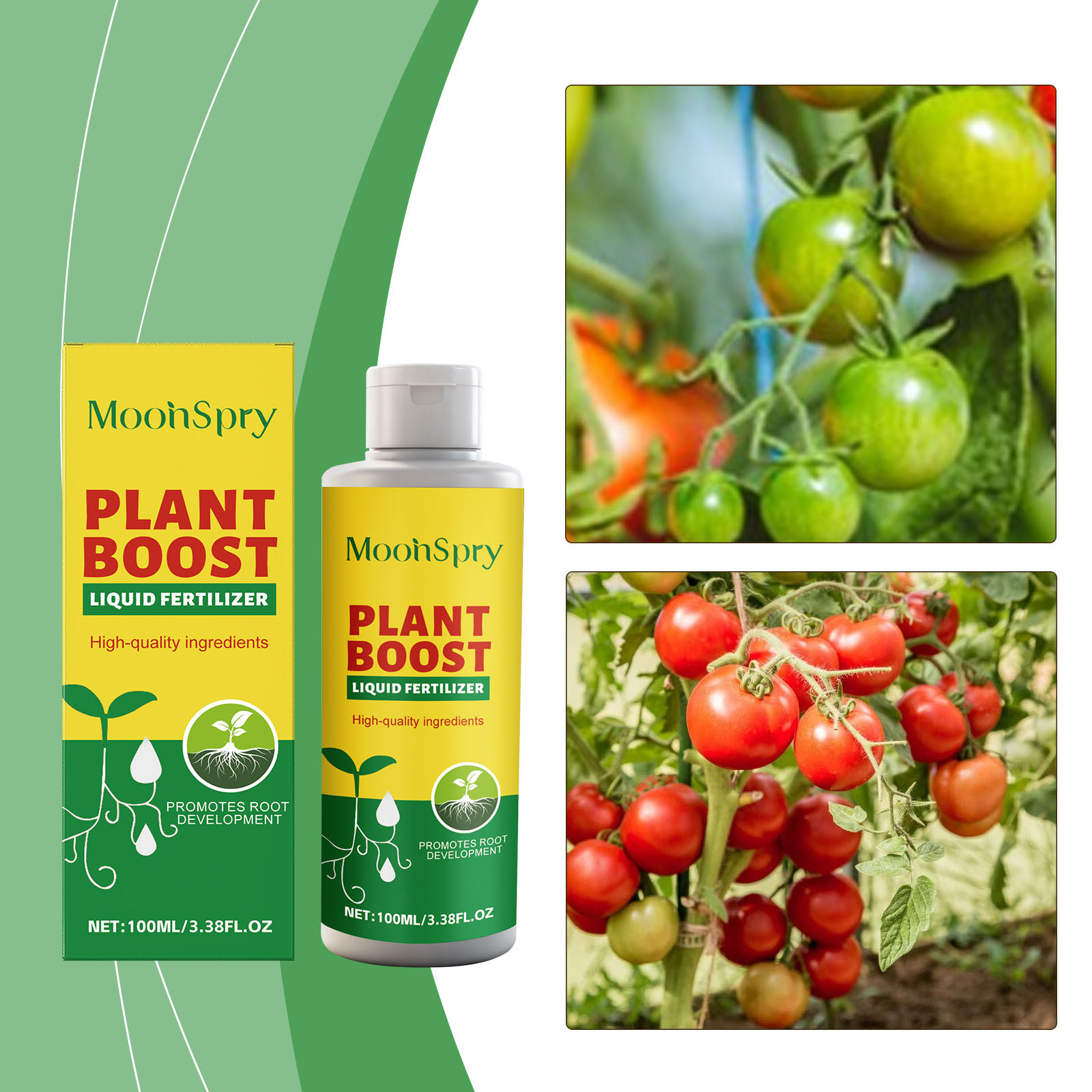 Pflanzennährlösung, Allgemeine Pflegelösung Für Topfblumen, Bewässerung Und Tägliche Pflege – 100 Ml -- Dtekgaz
