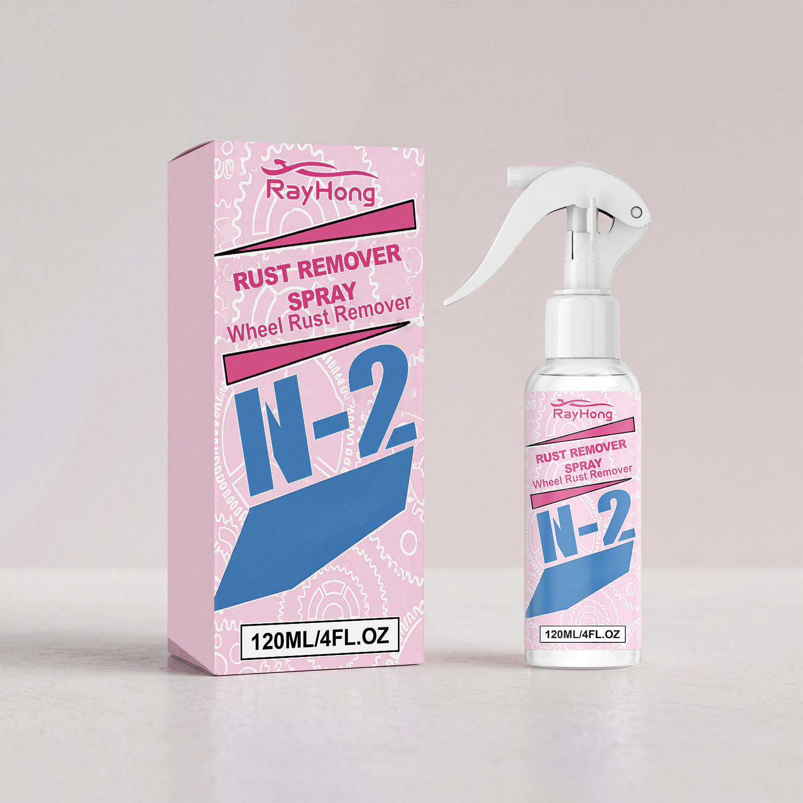Rostentferner-spray Für Autoteile – Entfernt Rost Und Staub, Für Die Tägliche Pflege Und Reinigung – 120 Ml -- Dtekgaz