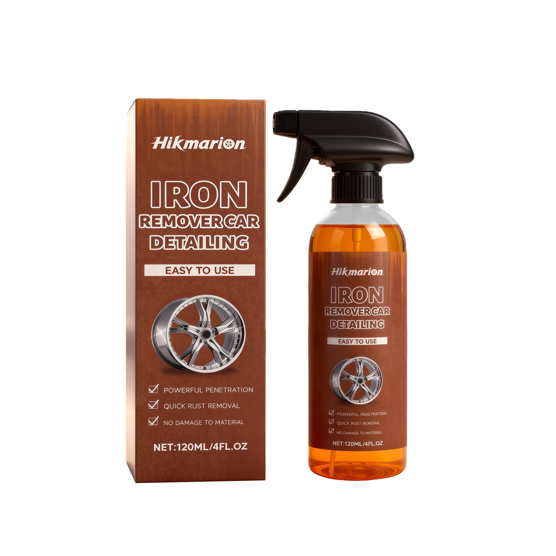 Rostentferner-spray Für Die Bequeme, Tägliche Reinigung Von Metallrostflecken Und Zur Glanzverbesserung Von Autoteilen – 120 Ml -- Biemmedue