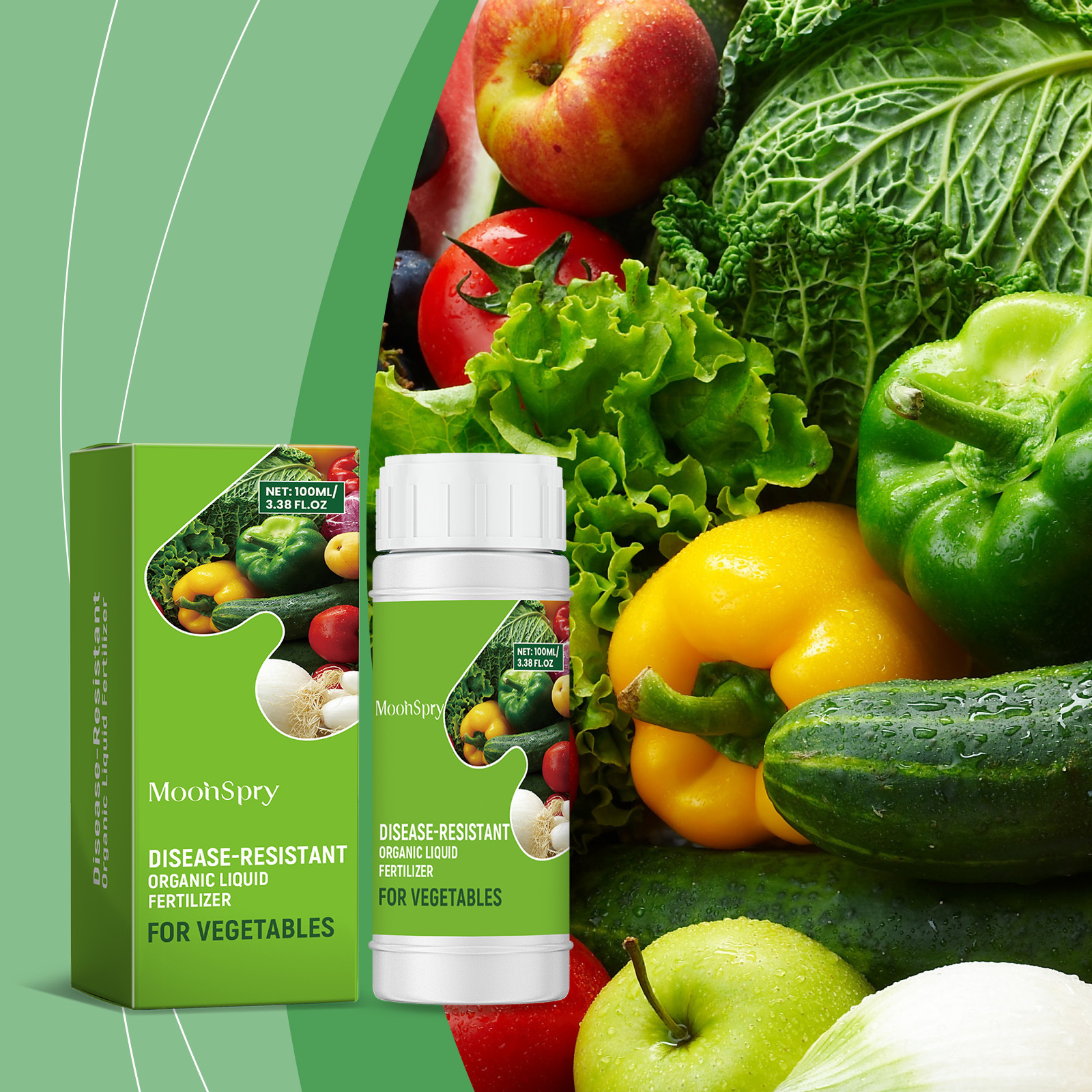 Schonender Und Feuchtigkeitsspendender Flüssigdünger Für Obst Und Gemüse, Der Pflanzen Und Gemüse Mit Ausgewogenen Nährstoffen Versorgt Und Die Bodenqualität Verbessert – 100 Ml -- Biemmedue