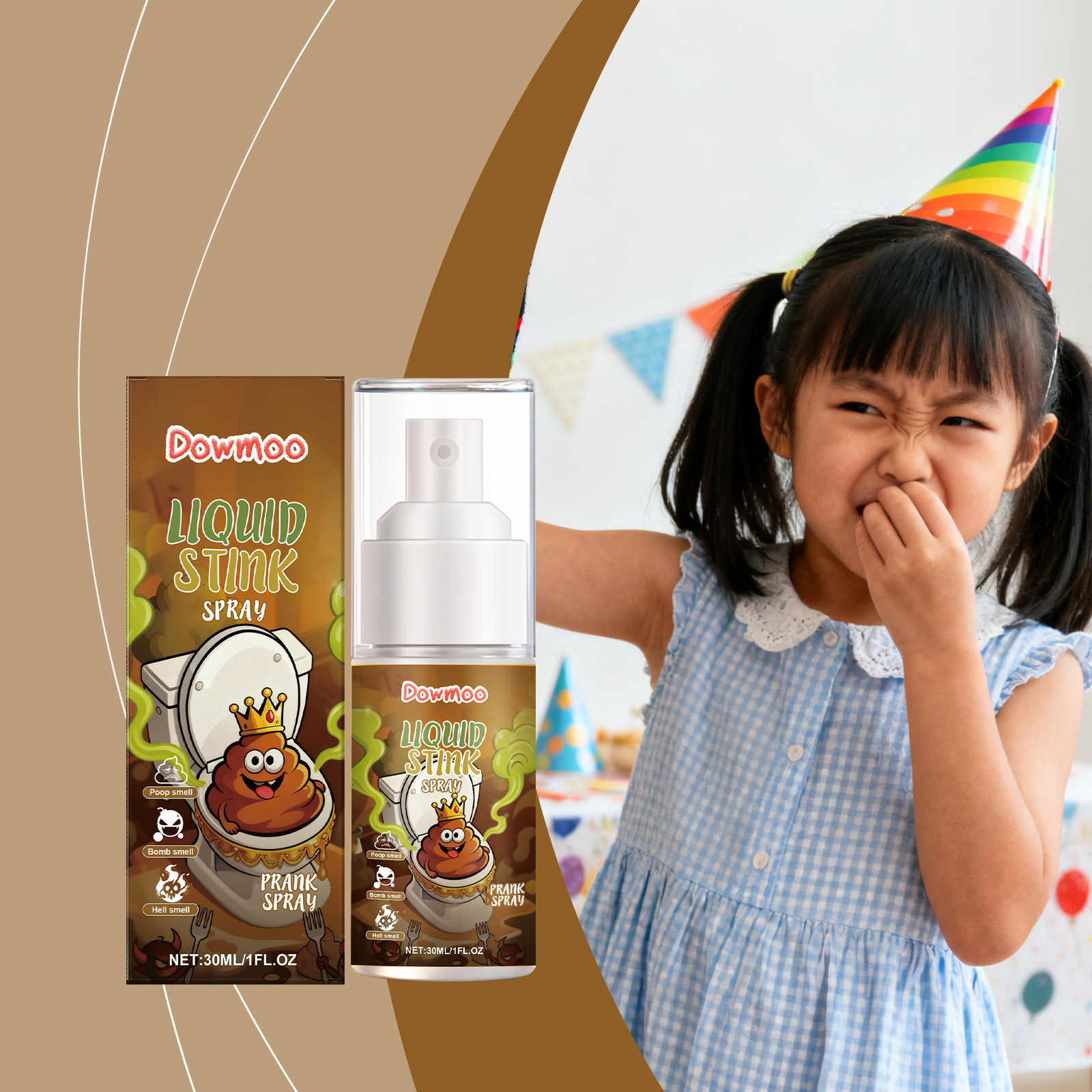 Stinkendes Furzspray Für Scherzpartys, Sorgt Für Lustige Und Unterhaltsame Stimmung, Starker Geruch, Flüssiges Furzspray – 30 Ml -- Dtekgaz