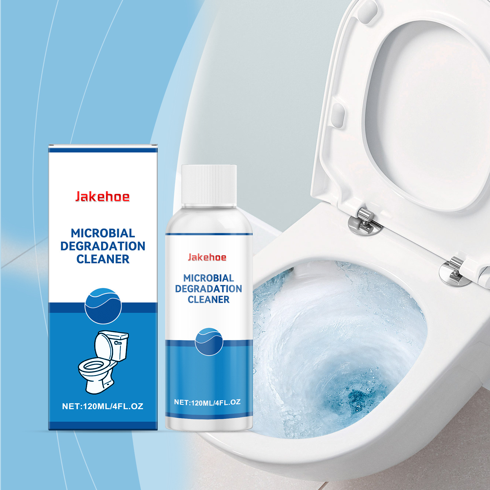 Wc-reiniger Für Den Hausgebrauch, Zur Geruchsbeseitigung, Desodorierung, Entfernung Hartnäckiger Flecken Und Kalkablagerungen – 120 Ml -- Biemmedue