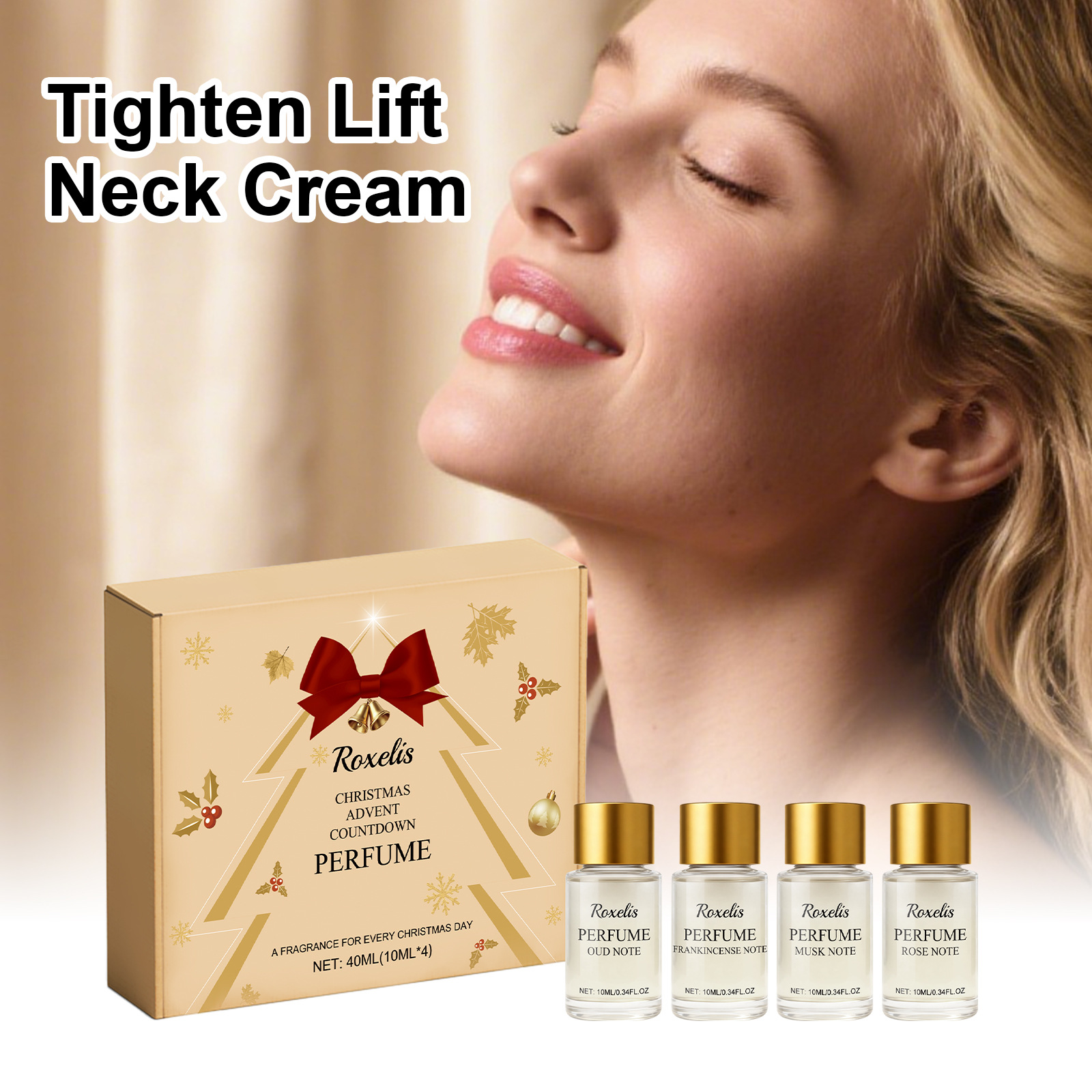 Weihnachtliches Duftgeschenkset „freude Bei Der Ankunft“ – Wunderschön Verpackt Mit Verschiedenen Duftkombinationen – Perfekt Als Weihnachtliches Geschenk – 40 Ml (4 X 10 Ml) -- Biemmedue