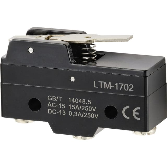 TC-9201364 Mikroschalter 250 v/ac 15 a 1 x Ein/(Ein) tastend 1 St. - Tru Components