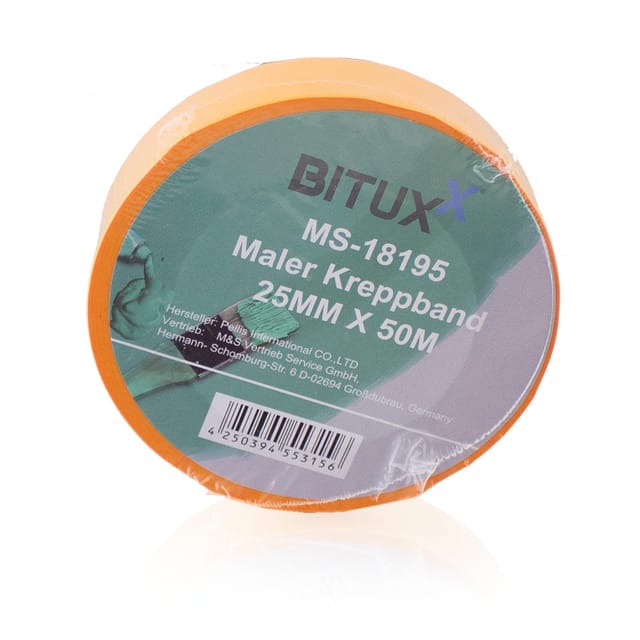 50M Profi Maler Kreppband Goldband Abdeckband Klebeband 25 mm